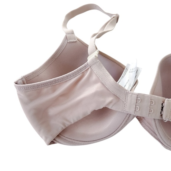 Freya Undetected Bra Size 28DDD Underwire T-Shirt Bra Beige Nude V-Neck - Picture 8 of 11
